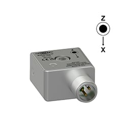 Inverse Voltage Biaxial Accelerometers